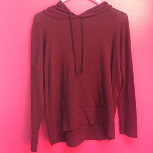 Maroon American Eagle Hoodie